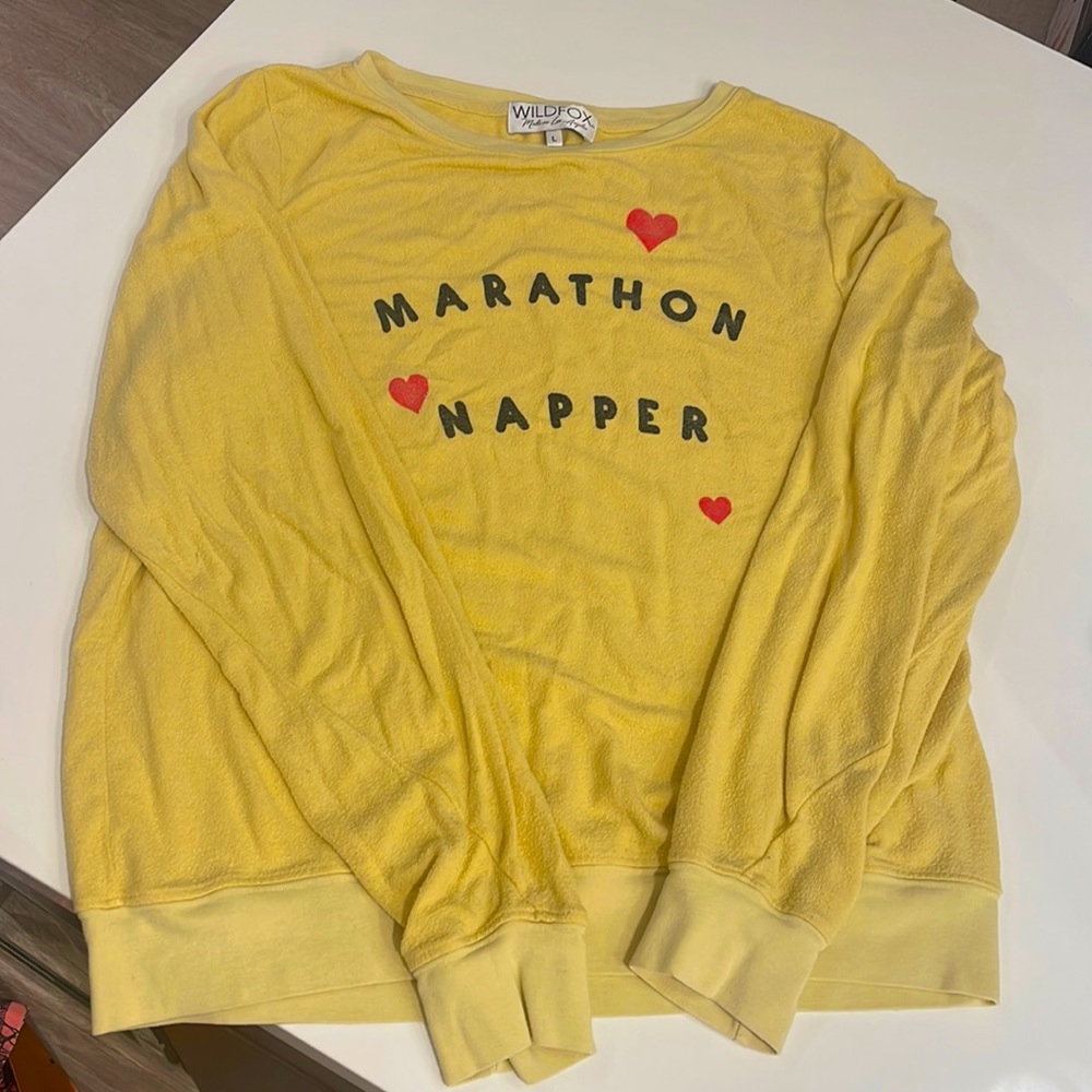 Wild fox “Marathon  napper”